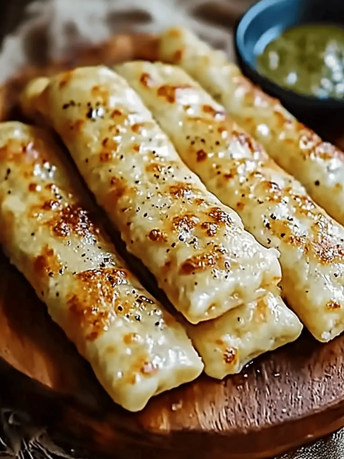 Golden Sourdough Cheesy Breadsticks