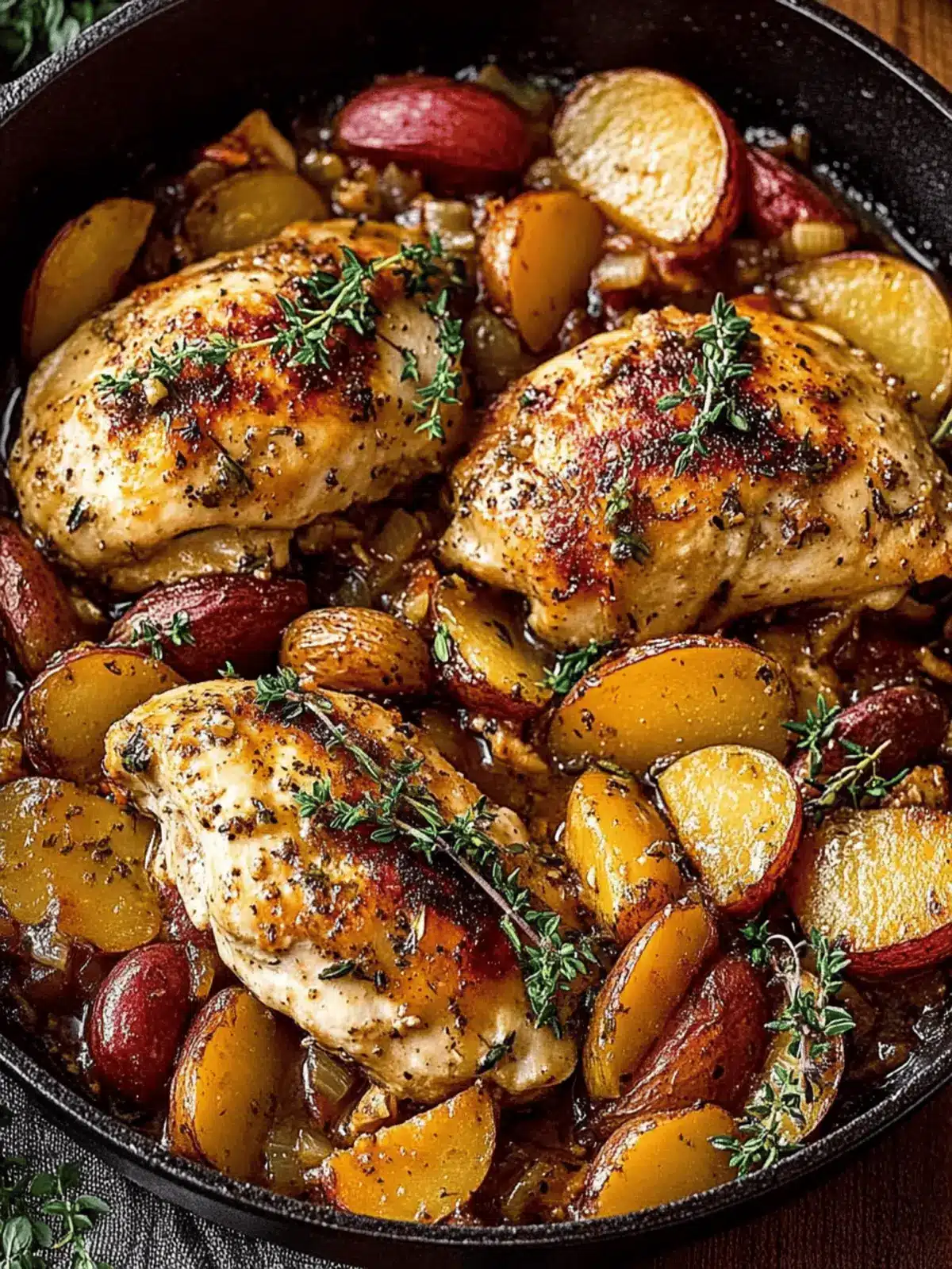Autumn Harvest Chicken Skillet