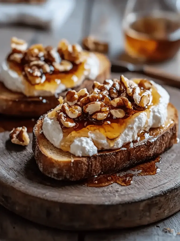 Vanilla Bean Ricotta Toast