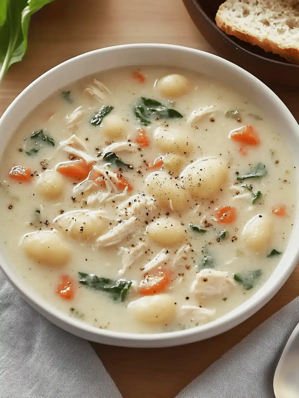 Cozy Up with Olive Garden Chicken Gnocchi Soup Recipe 4 Olive Garden Chicken Gnocchi Soup
