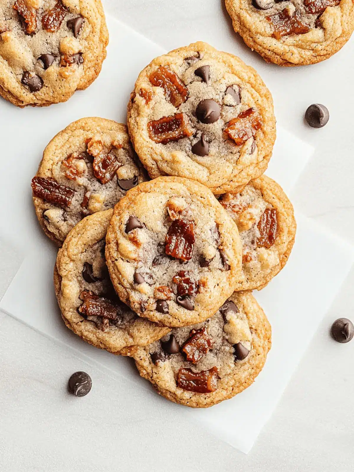 Maple Bacon Chocolate Chip Cookies
