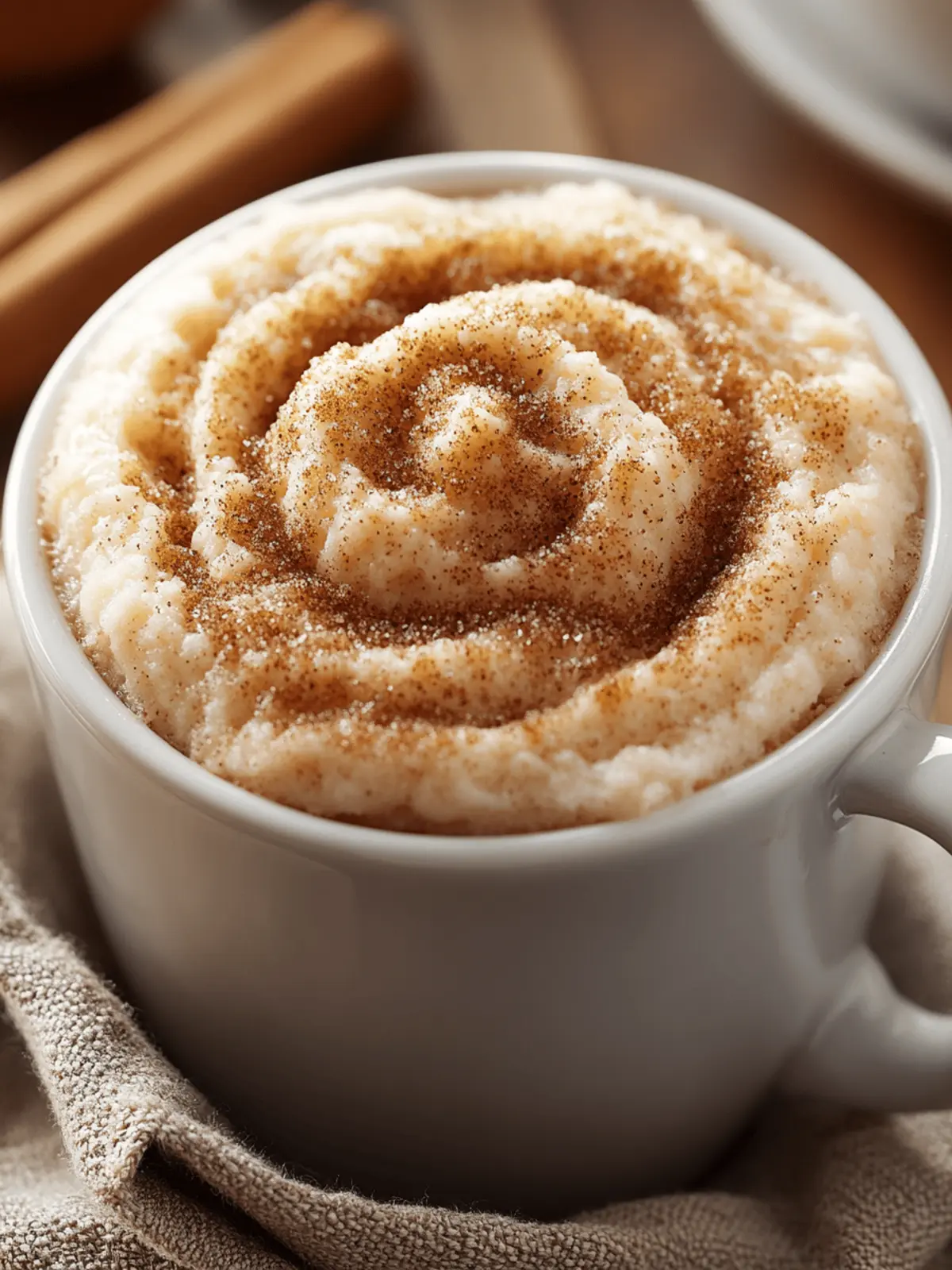 Snickerdoodle Mug Cake