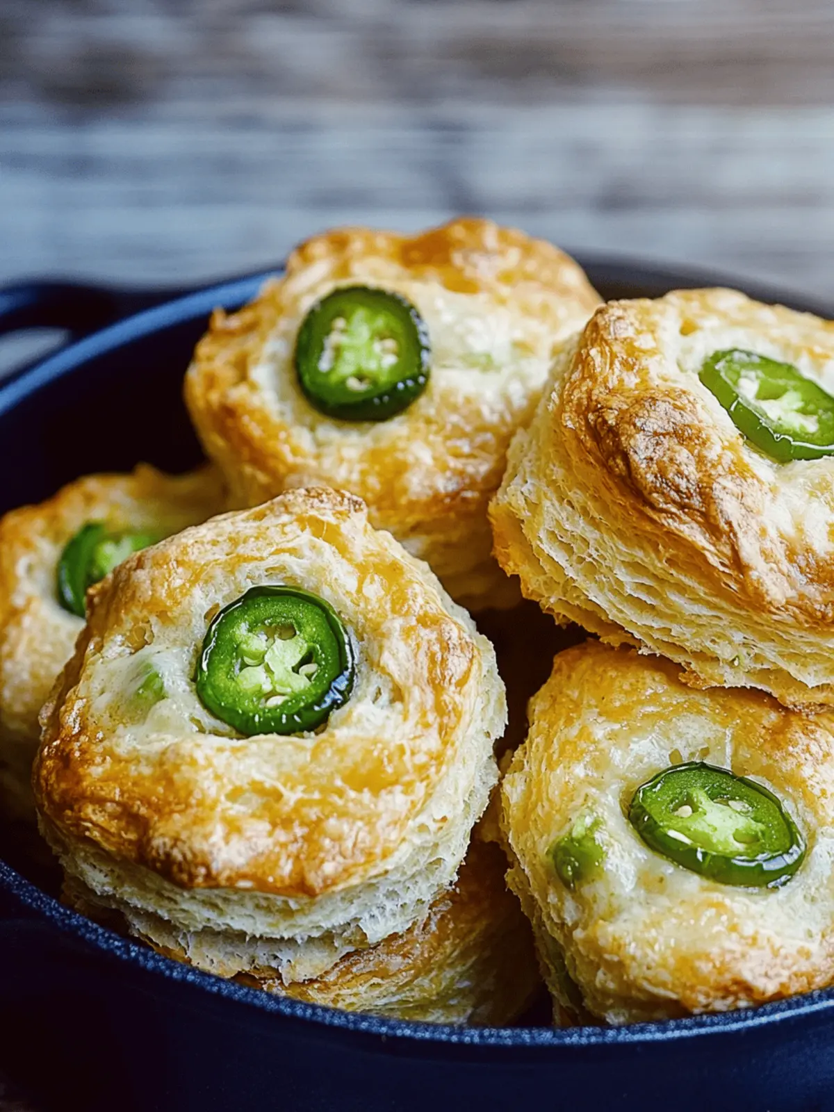 Jalapeño Cheddar Biscuits