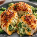 Broccoli Cheese Stuffed Chicken