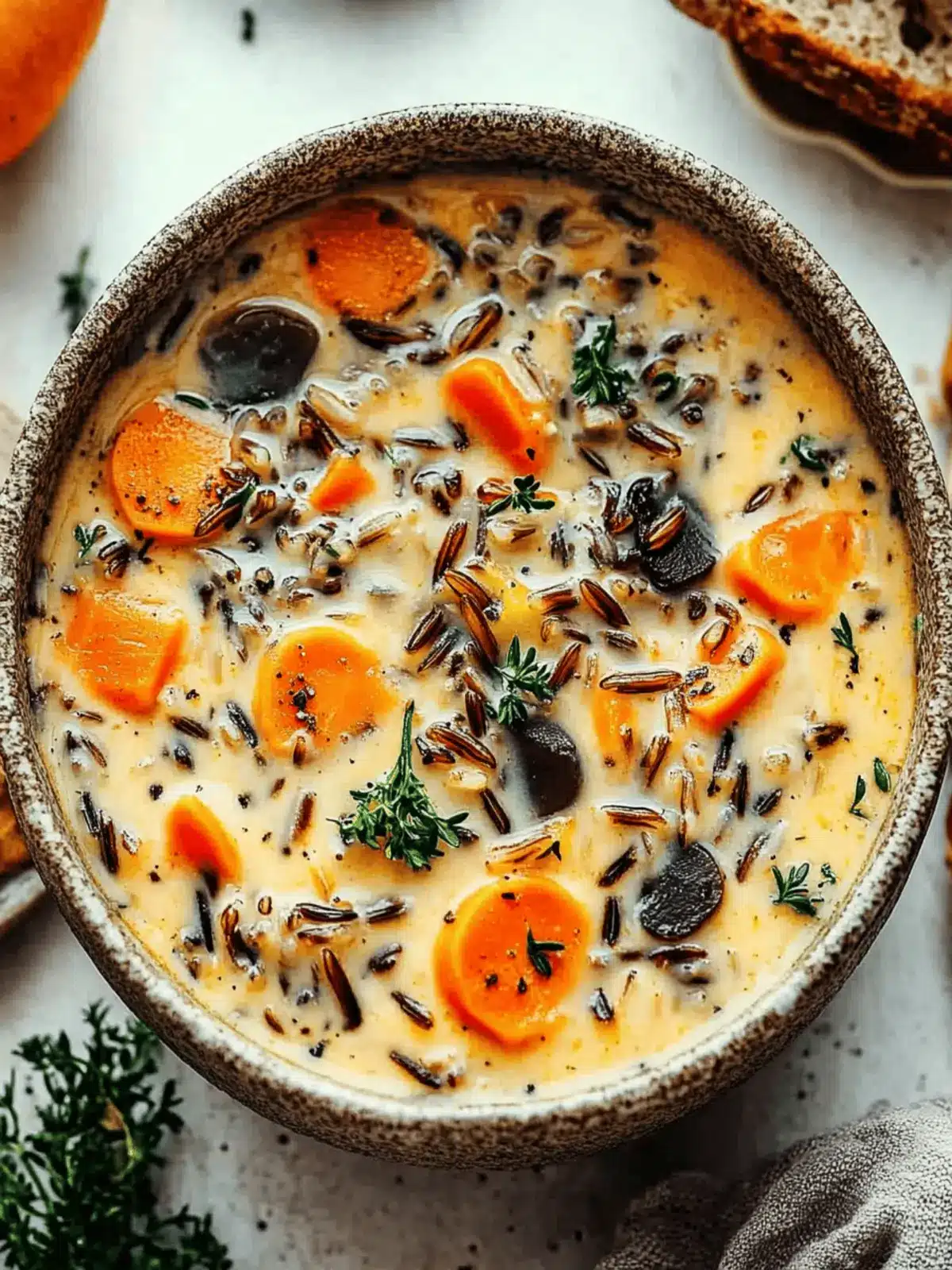 Autumn Wild Rice Soup
