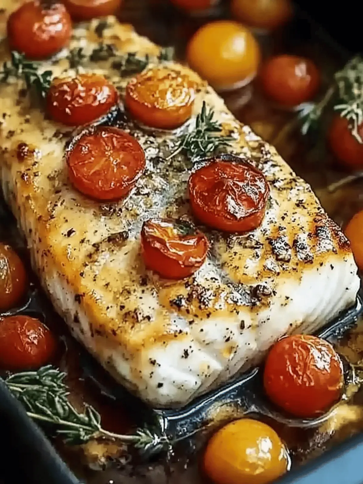 Mediterranean Baked Fish