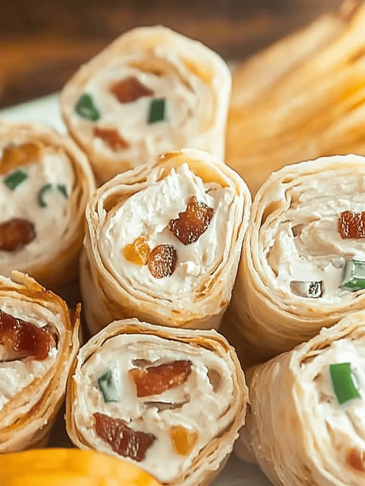 Creamy Chicken Bacon Wraps