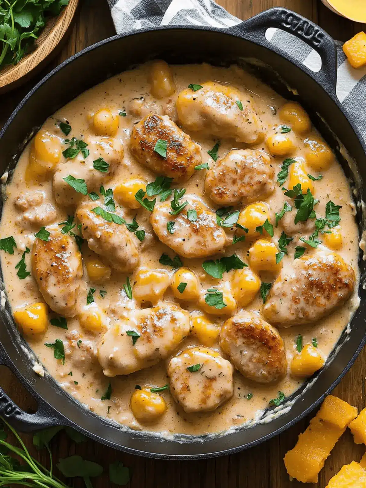 Creamy Butternut Squash Gnocchi with Sausage Recipe to Delight 3 Creamy Butternut Squash Gnocchi with Sausage Recipe