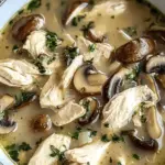 Rotisserie Chicken Mushroom Soup