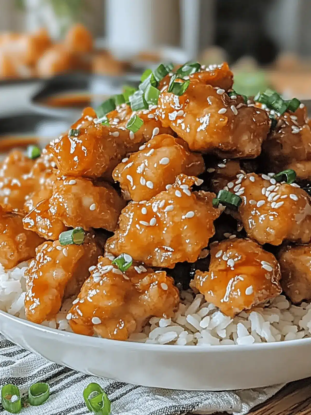 Crunchy Air Fryer Sesame Chicken That's Healthier and Delicious 2 Crunchy Air Fryer Sesame Chicken