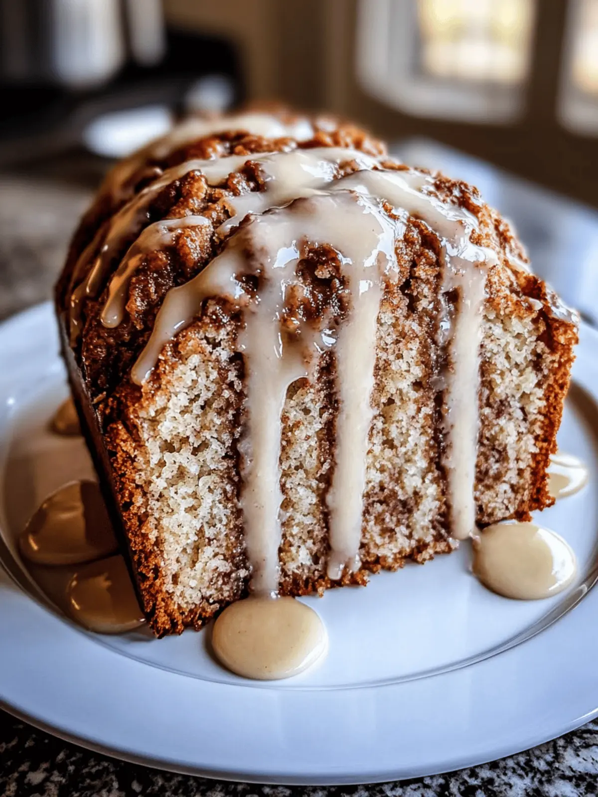 Cinnamon Roll Banana Bread