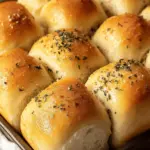 Buttery Herb Parker House Rolls : Soft, Golden, and Fresh from the Oven
