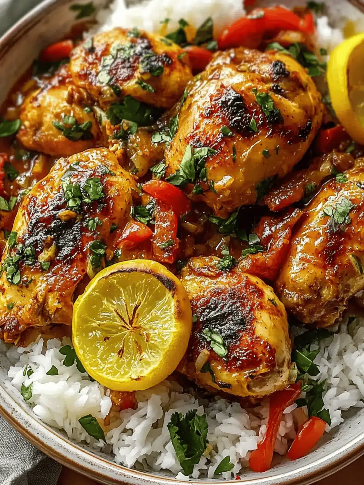 Spicy Brazilian Coconut Chicken
