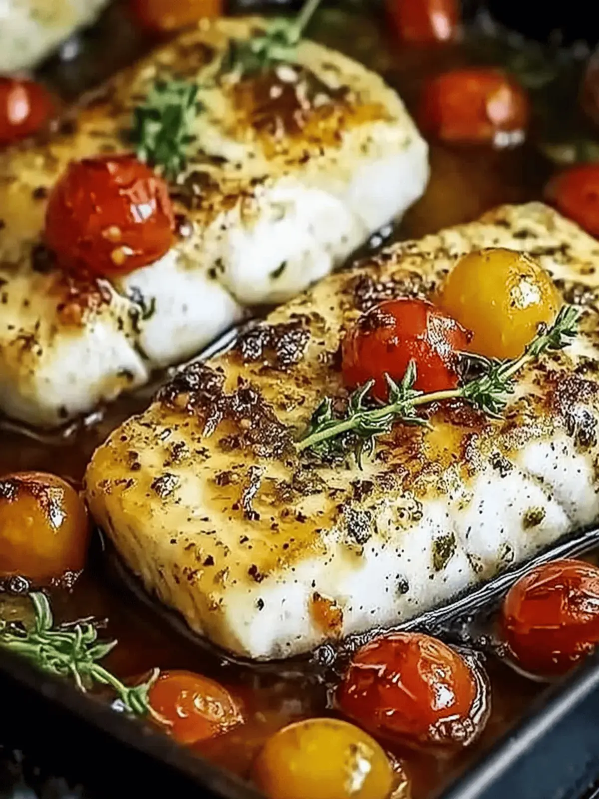 Mediterranean Baked Fish