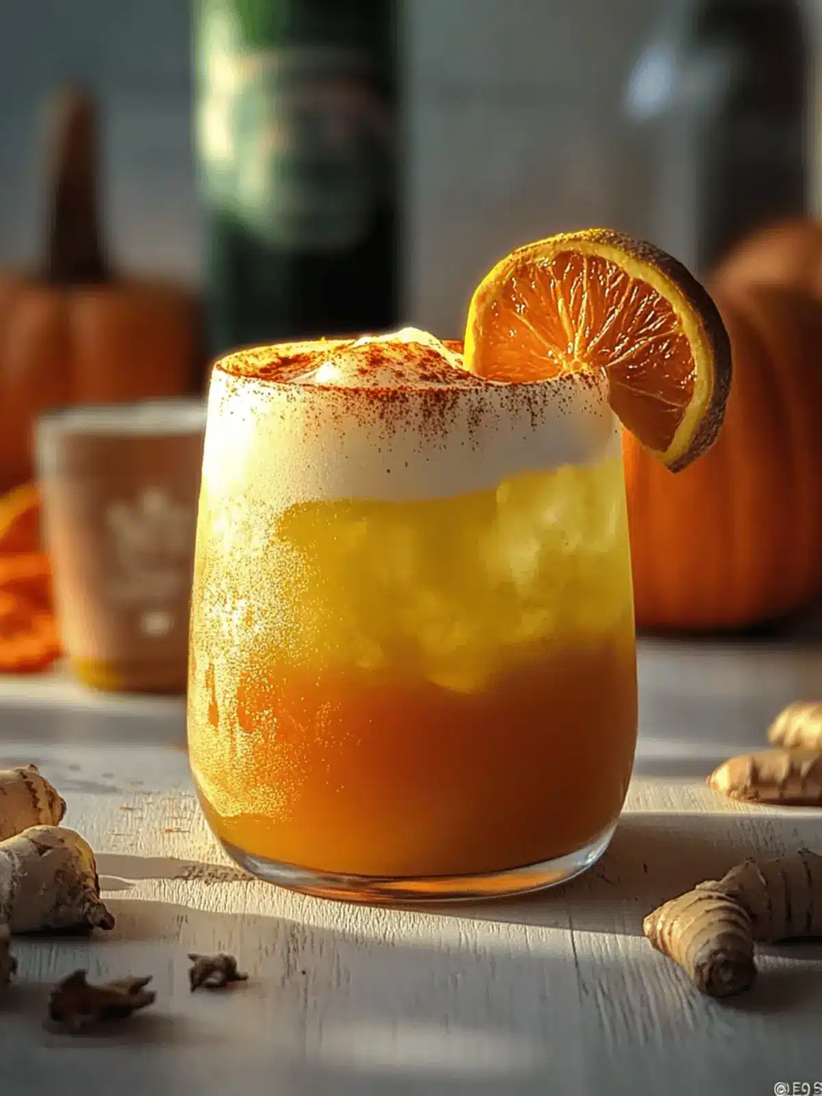 Pumpkin Pie Ginger Smash