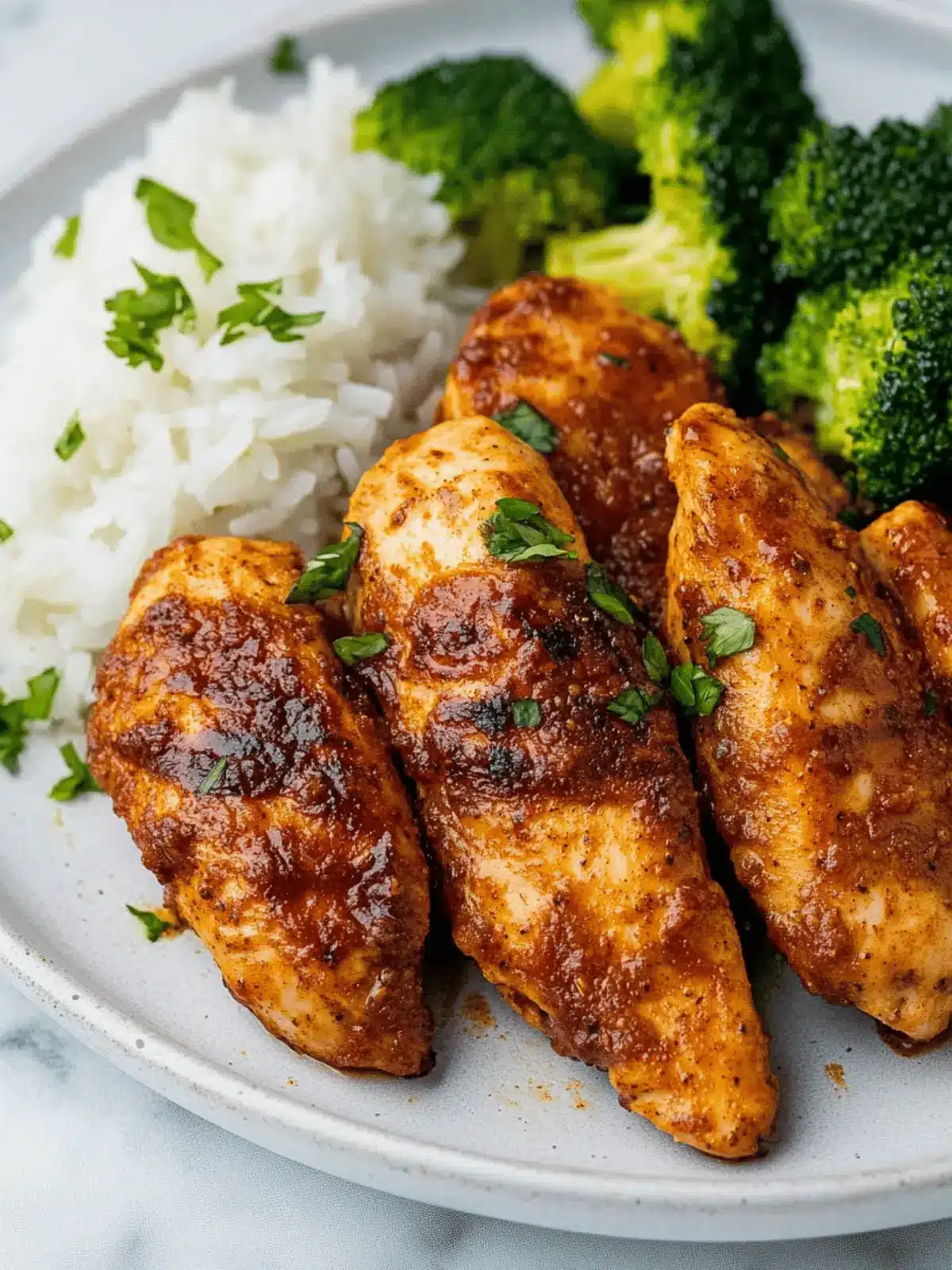 Southwest Baked Chicken Tenderloins