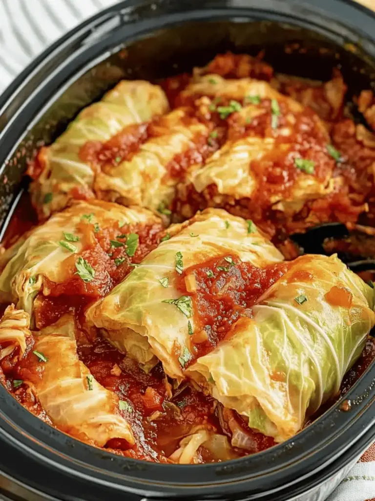 Crockpot Cabbage Rolls