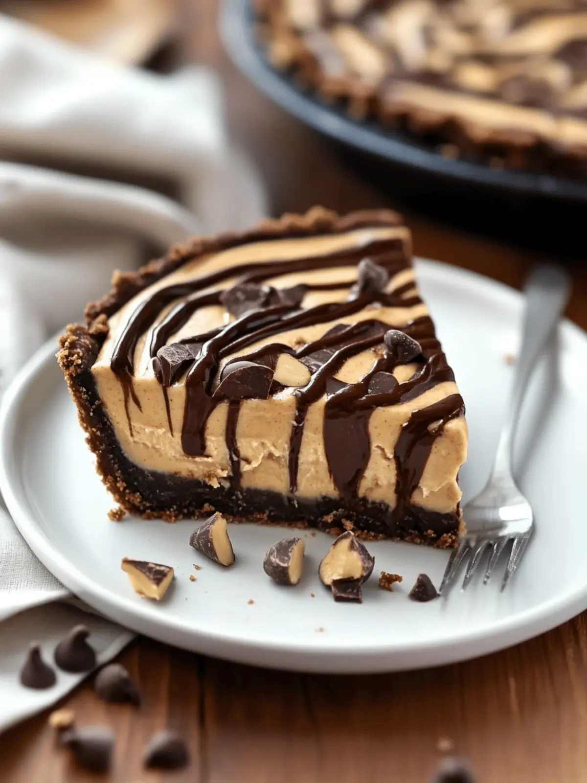 Indulge in Decadent Chocolate Peanut Butter Swirl Pie Today 3 Decadent Chocolate Peanut Butter Swirl Pie
