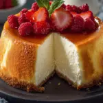 Cheesecake with a Tender Pound Cake Center