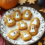 Haunted Harvest: Spooky Ghost Brown Butter Pumpkin Cookies