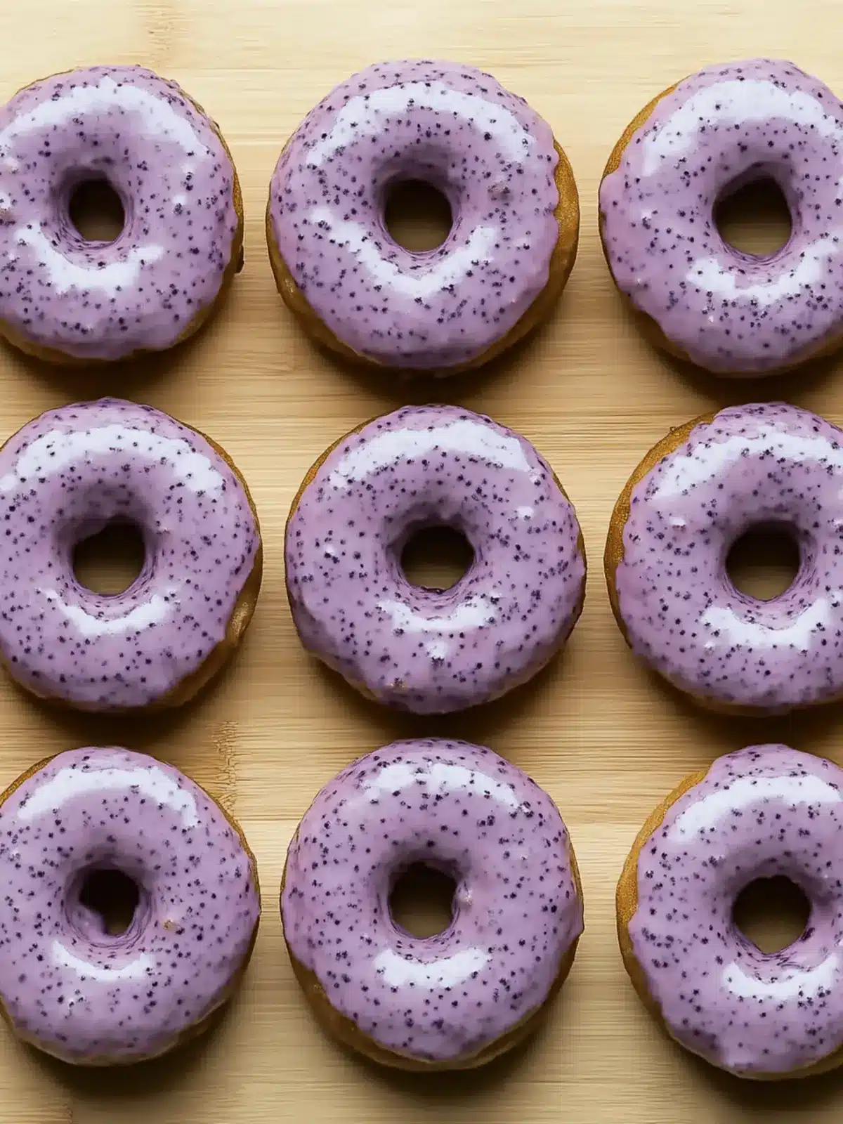 Easy Blueberry Cake Donuts