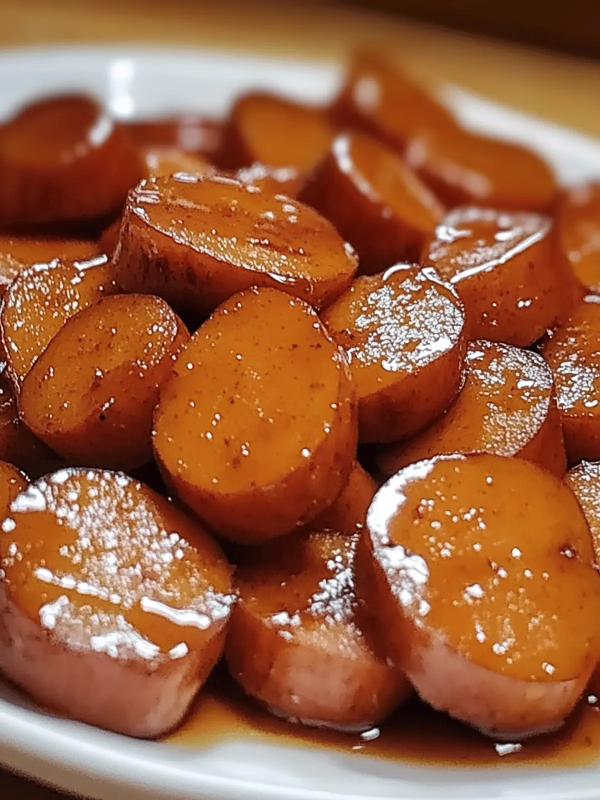 Sweet Honey Glazed Yams