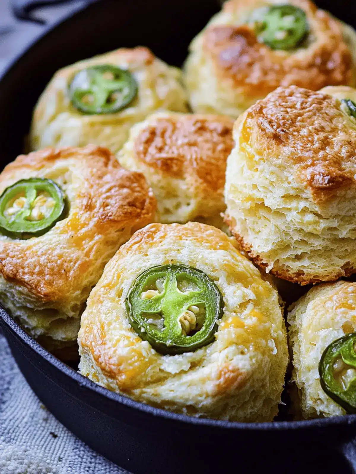 Jalapeño Cheddar Biscuits