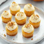 Mini Pumpkin Cheesecakes