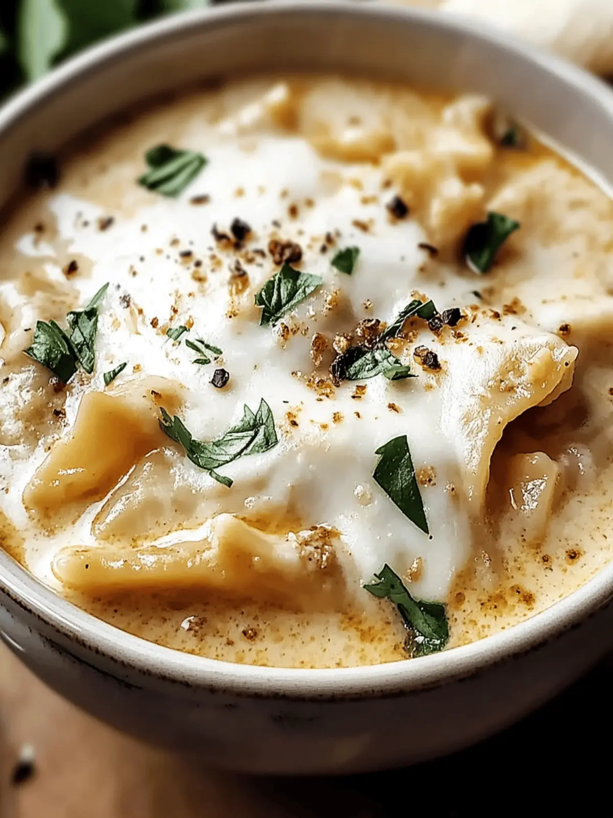 Ultimate Alfredo Lasagna Soup: Comfort in Every Bite 3 Alfredo Lasagna Soup