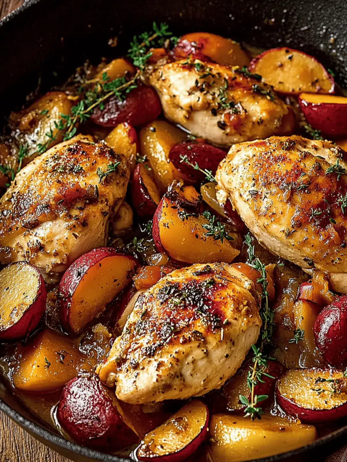 Autumn Harvest Chicken Skillet
