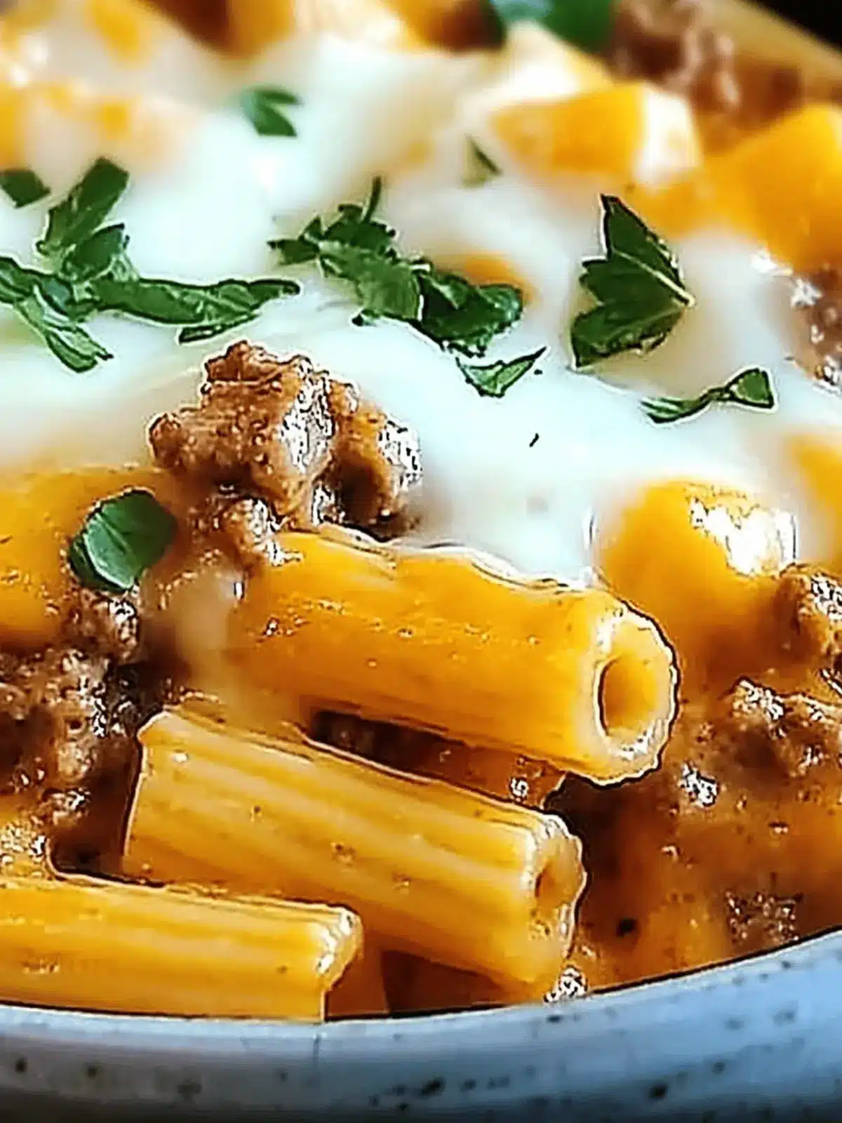 Cheesy Taco Cream Cheese Pasta