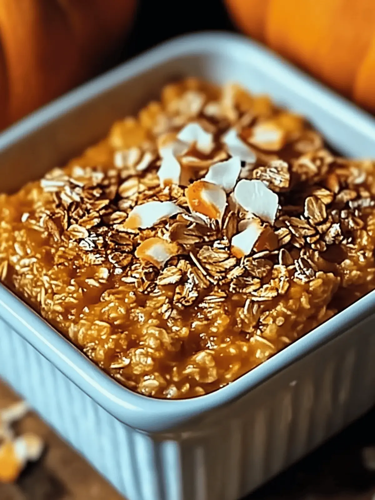 Pumpkin Baked Oatmeal That Will Warm Your Mornings