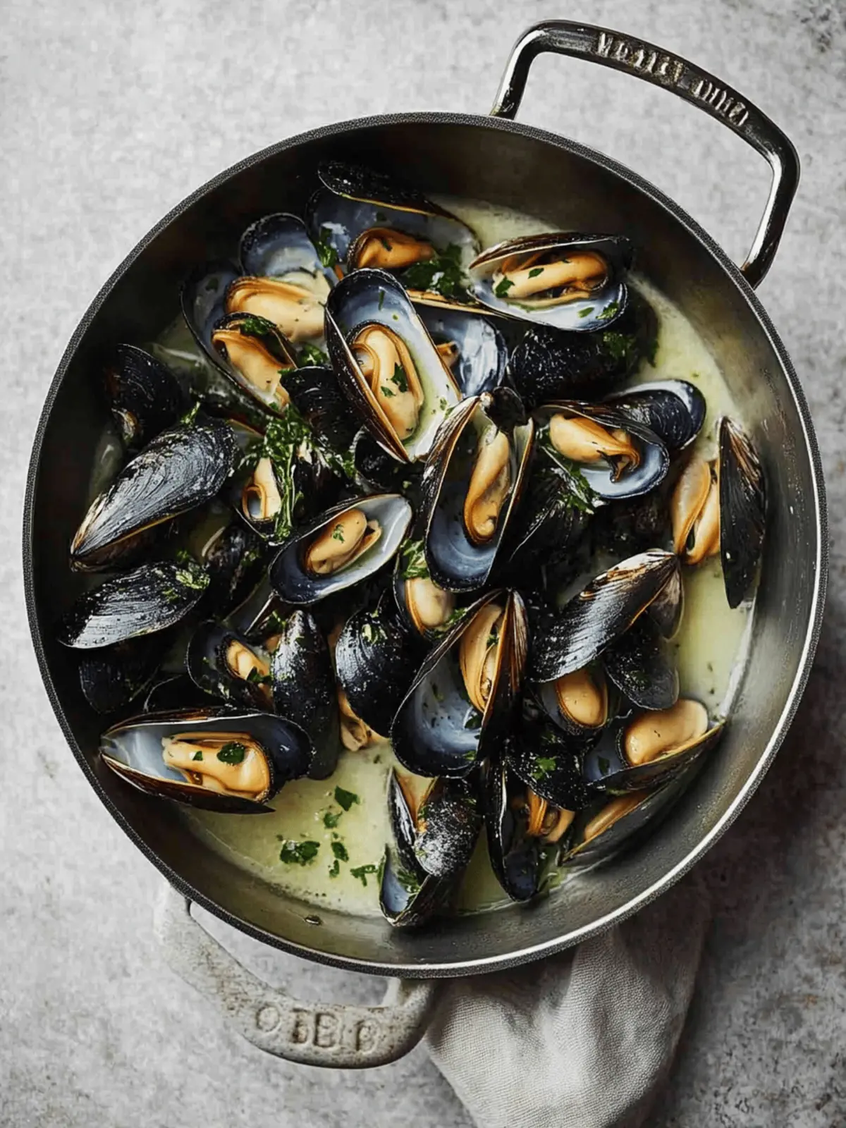 20-Minute Moules Marinières: A Quick French Seafood Delight 2 20-Minute Moules Marinières (Mussels in White Wine)