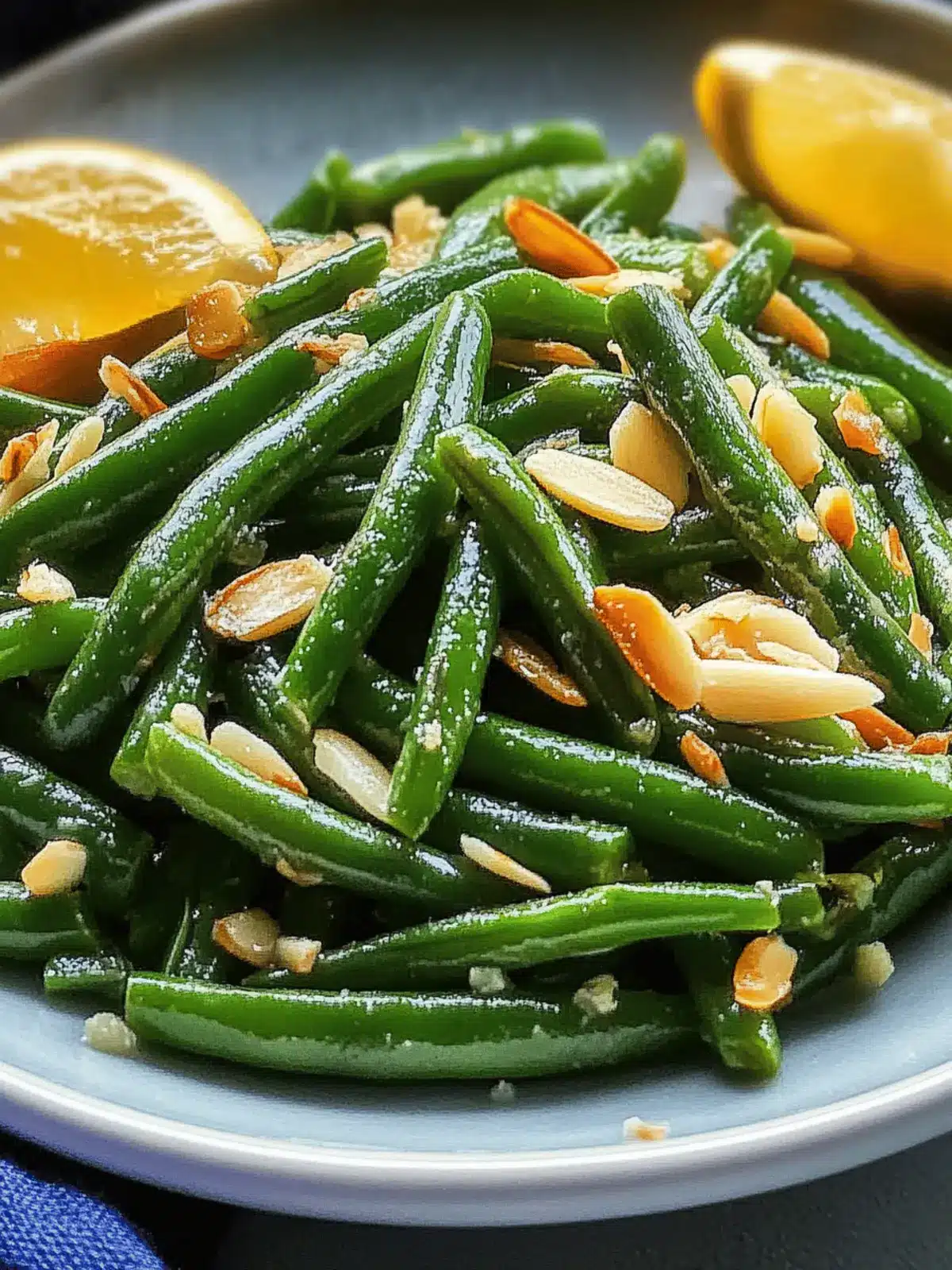 Keto Green Bean Almondine