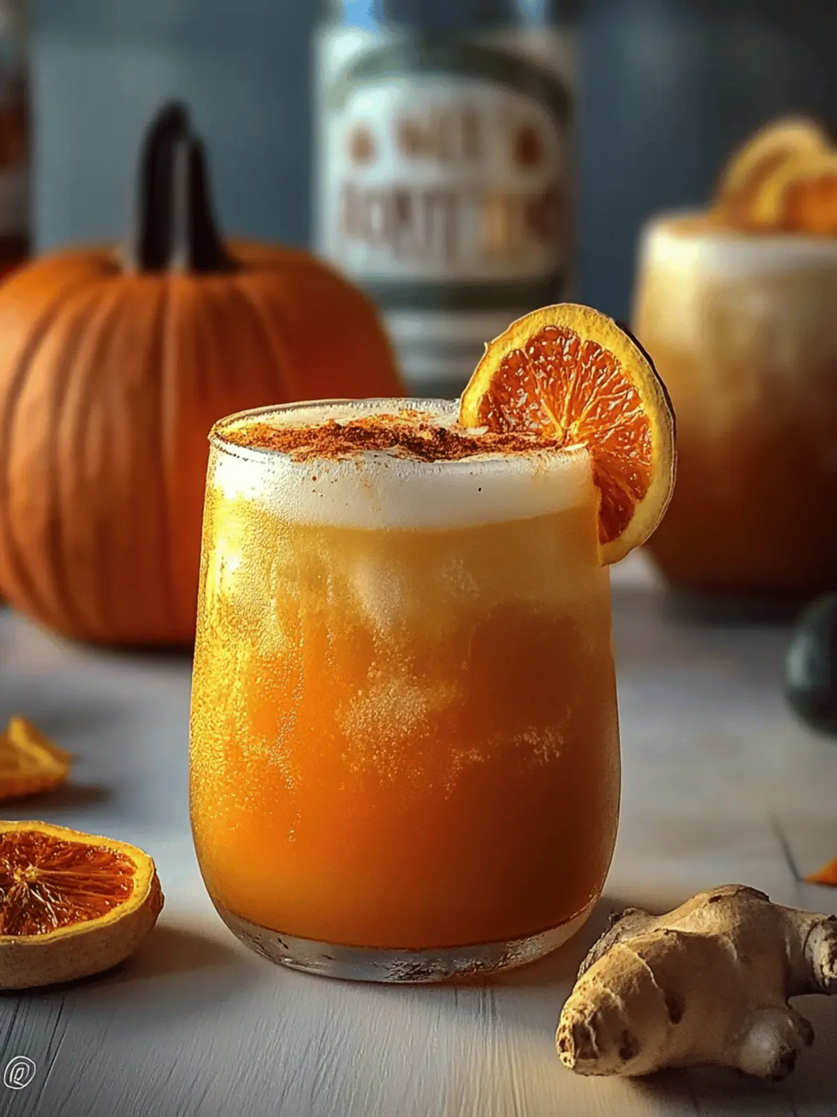 Pumpkin Pie Ginger Smash