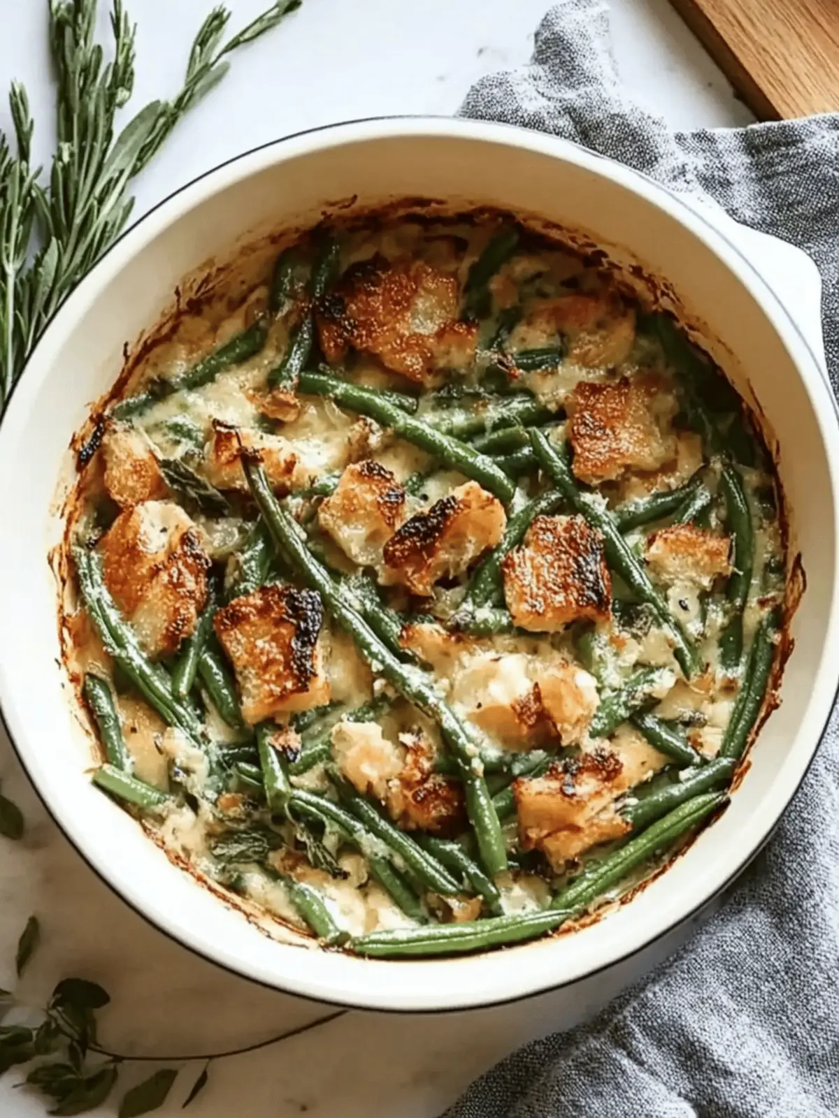 Vegan Green Bean Casserole