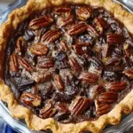 Chocolate Pecan Pie with Molasses