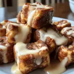 Cinnamon Roll French Toast bites