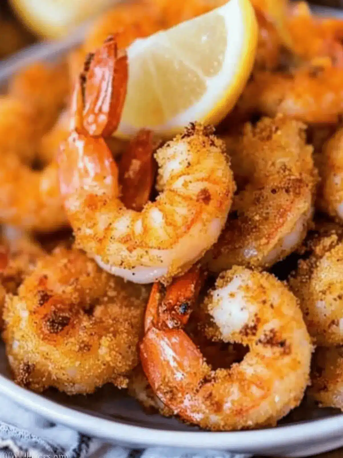 Crispy Air Fryer Fried Shrimp