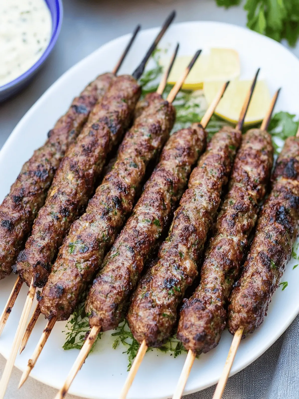 Kafta Kebabs