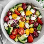 Greek Avocado Salad with Feta