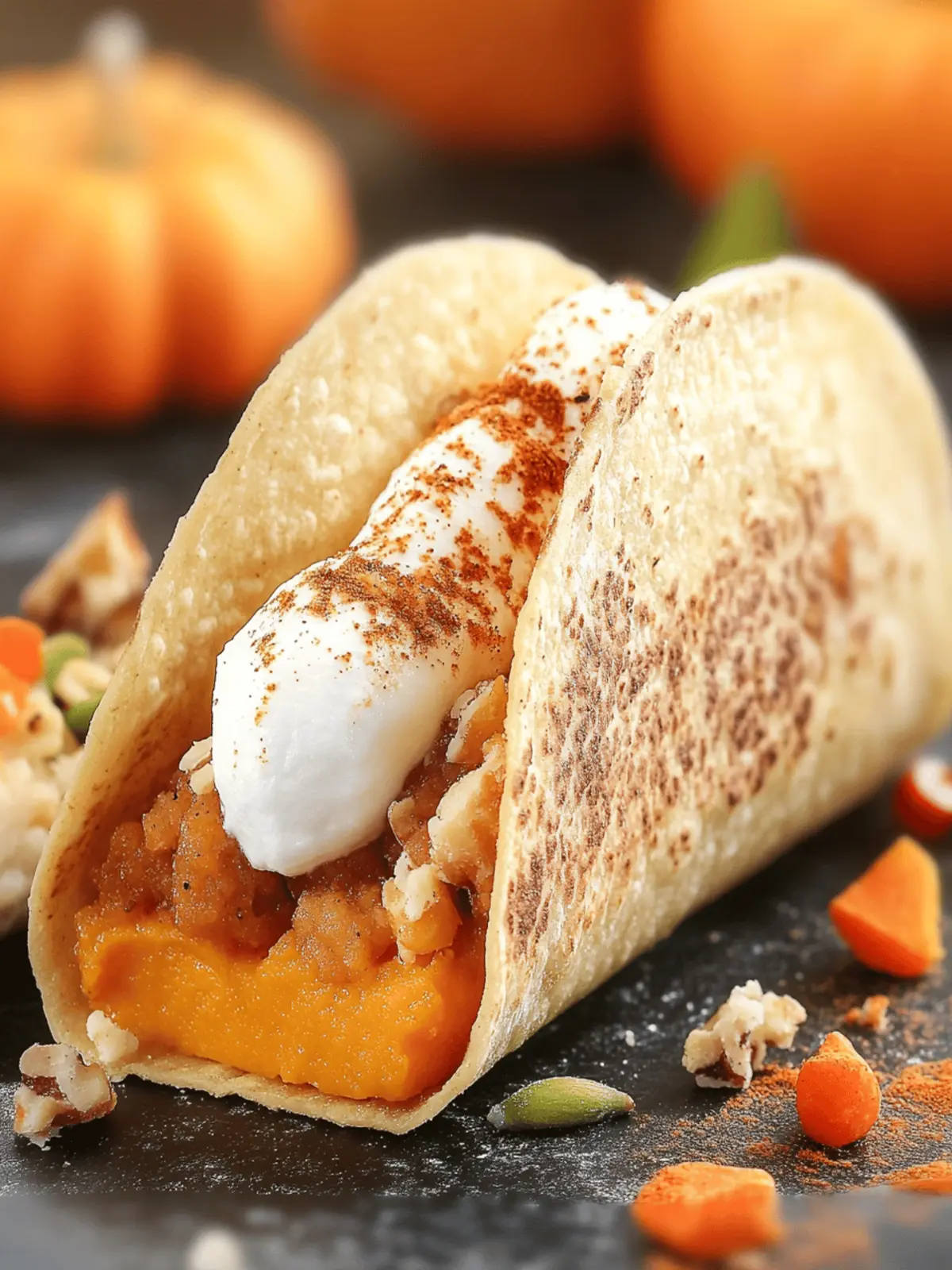 Pumpkin Pie Tacos: A Fun Fall Twist on Thanksgiving Dessert 4 Pumpkin Pie Tacos