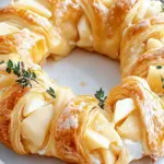 Apple Cream Cheese Crescent Ring