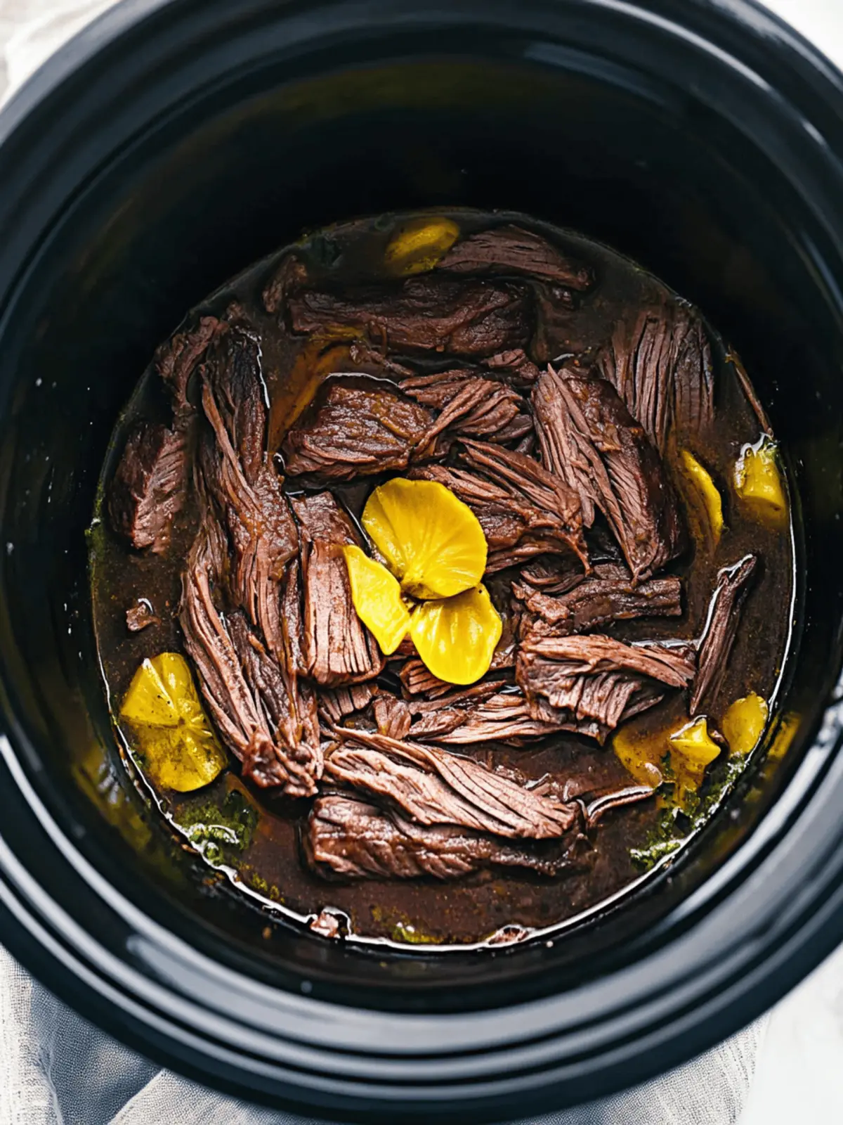 Crockpot Mississippi Pot Roast