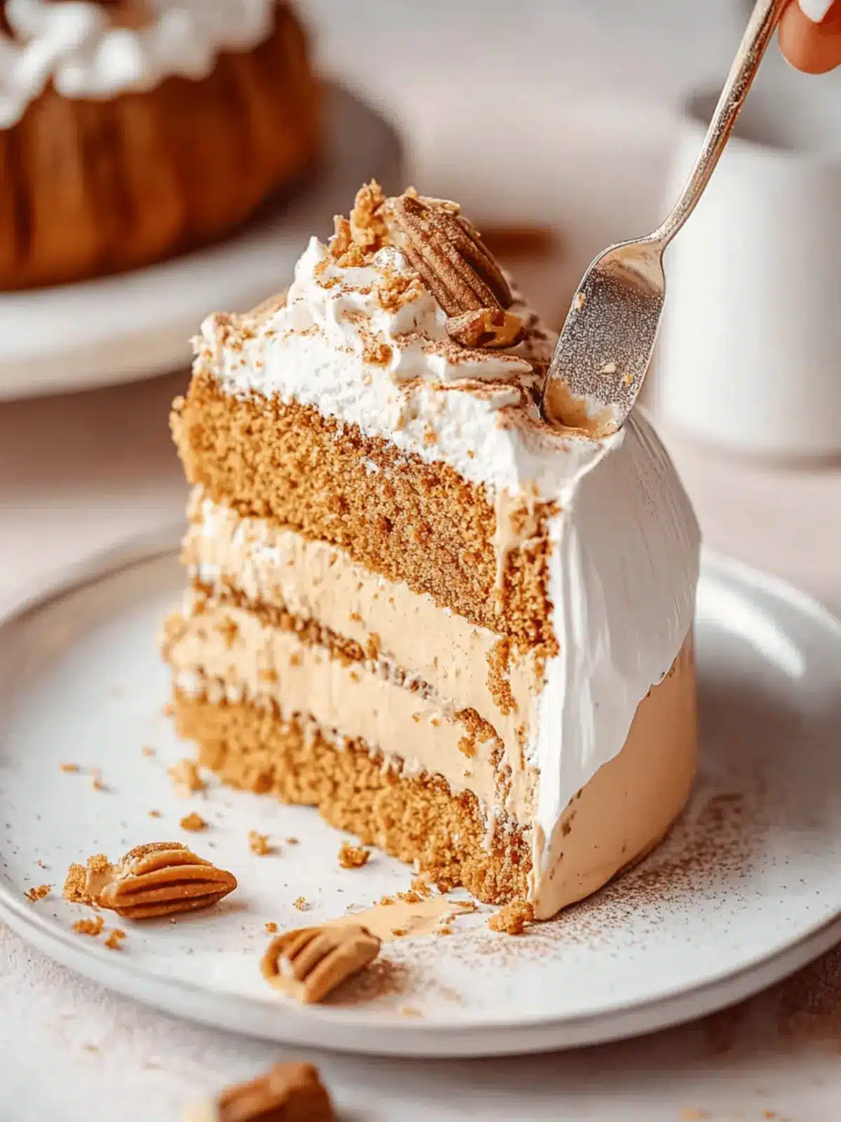 Vegan Biscoff Cookie Butter Cake