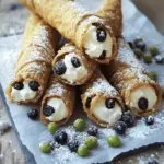 Sicilian Cannoli with Ricotta Filling