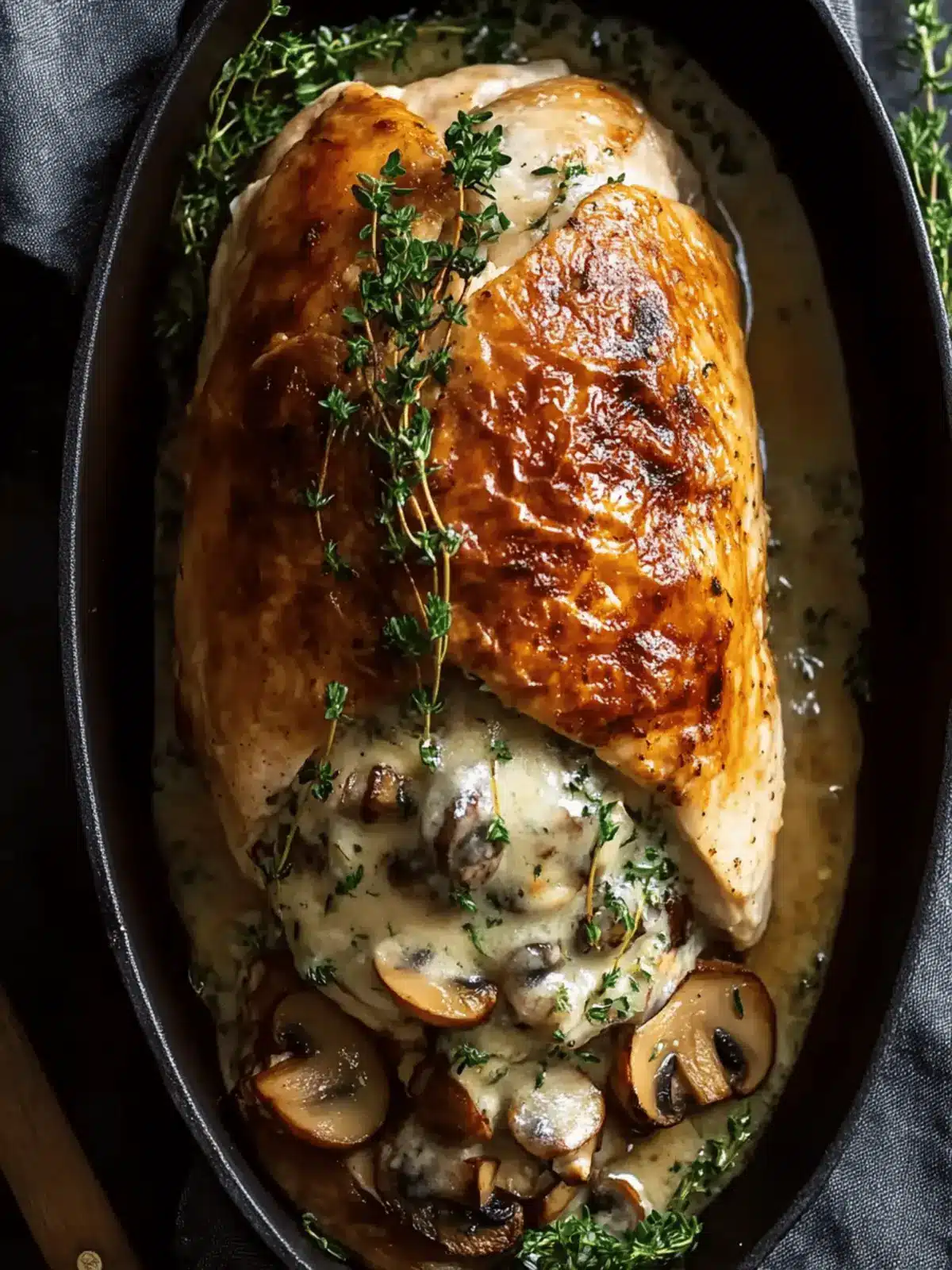 Garlic Butter Mushroom Stuffed Chicken for Cozy Family Dinners 5 Garlic Butter Mushroom Stuffed Chicken