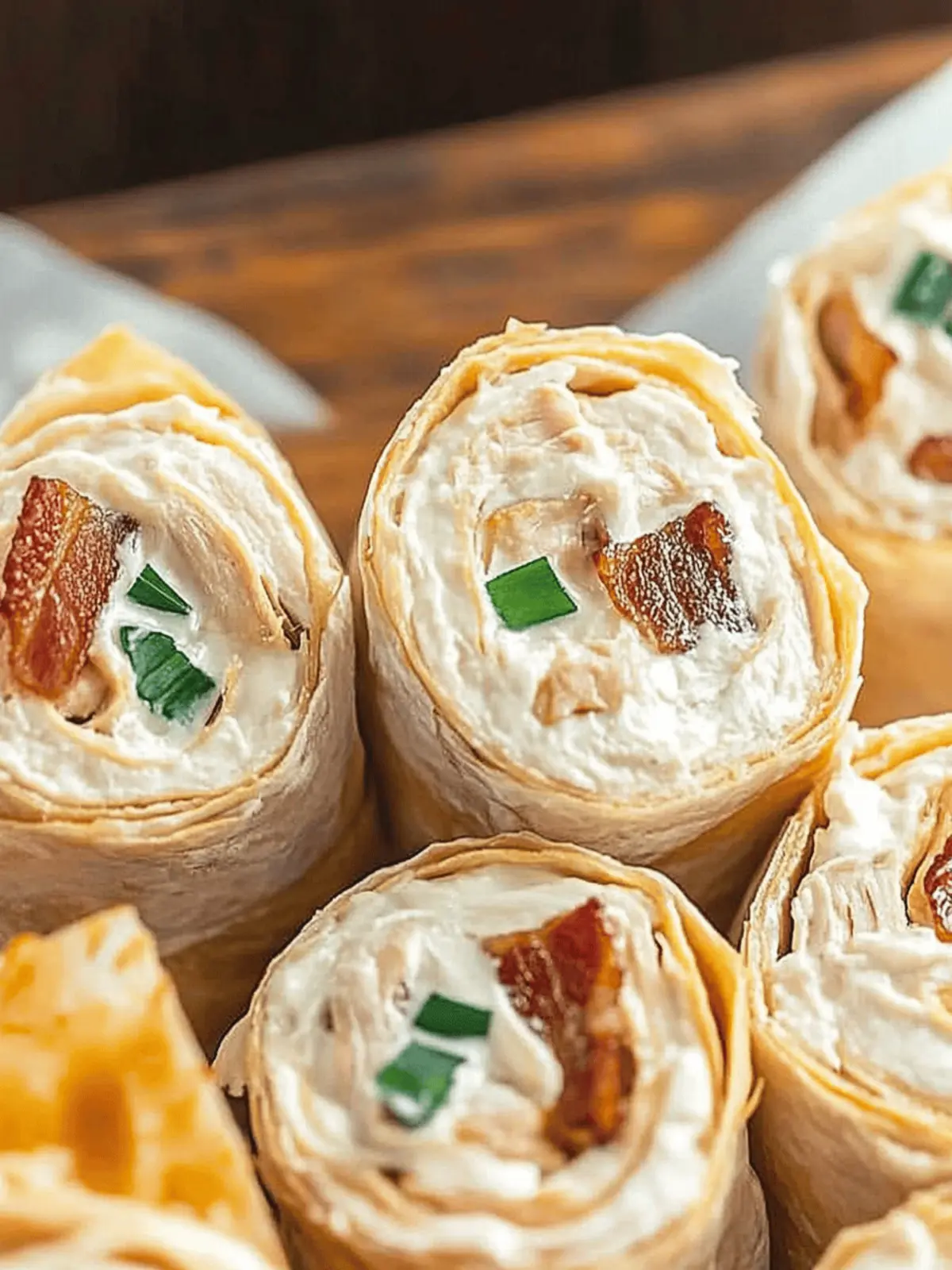 Creamy Chicken Bacon Wraps