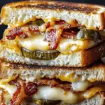 Dill Pickle Bacon Grilled Cheese