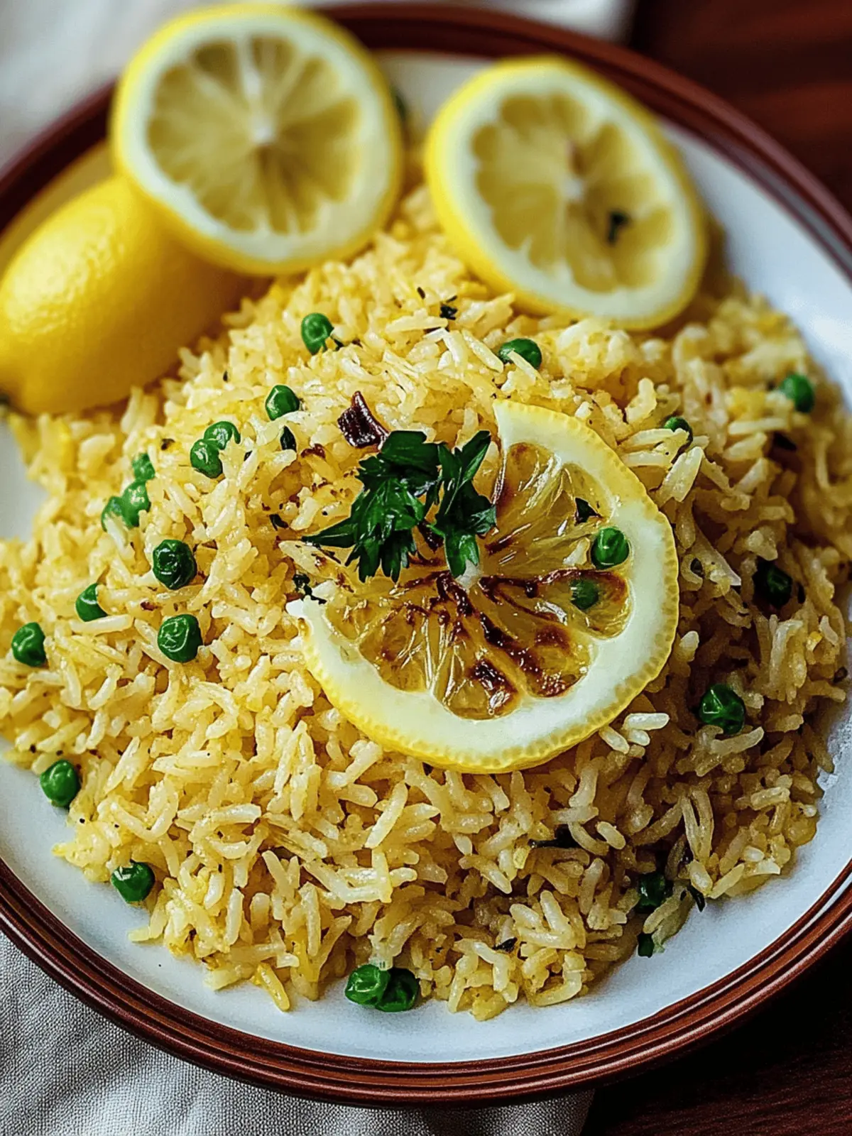 Fragrant Spiced Mediterranean Lemon Rice